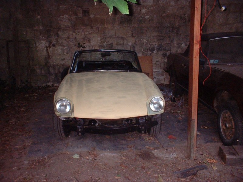 sortie du garage